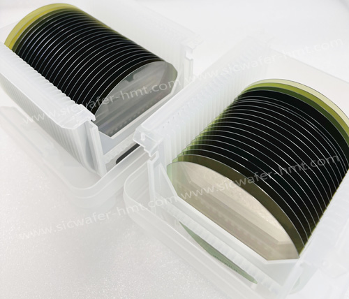 4H-N conductive SiC wafer 4 inch HMT